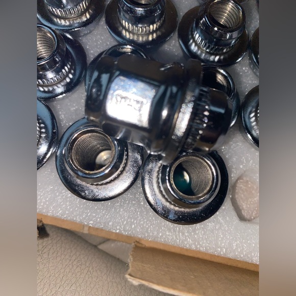 Brand New - MIKKUPPA M12x1.5 Lug Nuts Set of 24pcs Hex 13/16'' (21mm) Chrome - Picture 10 of 16